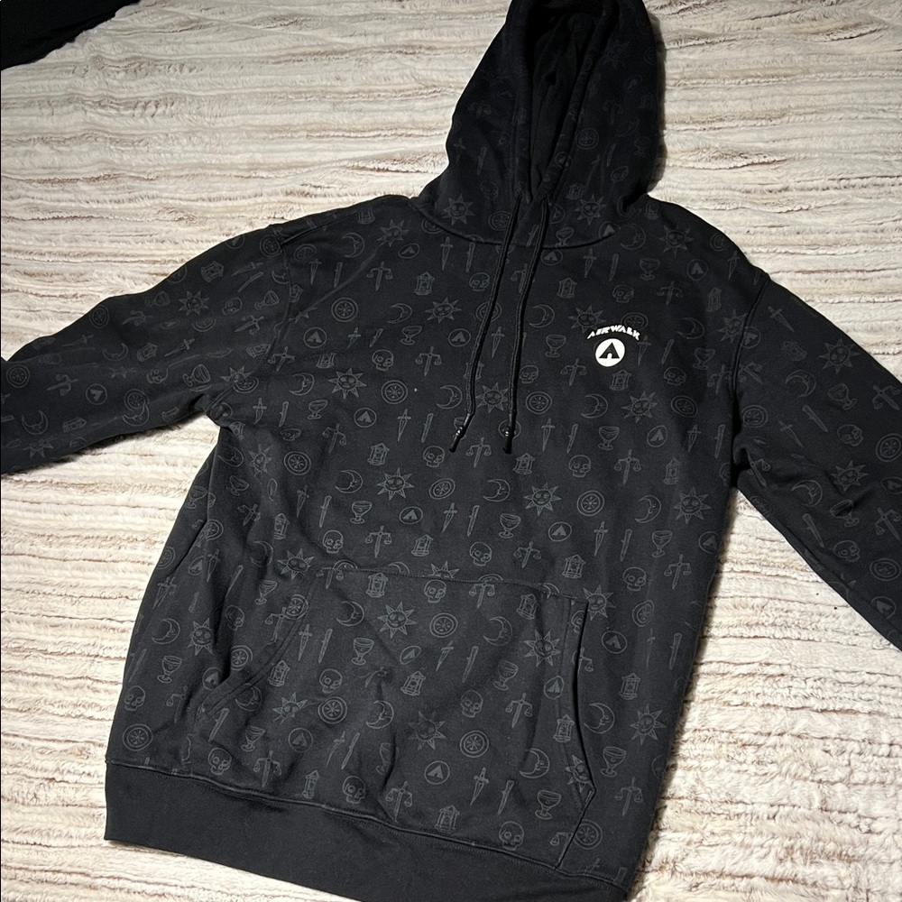 Airwalk Black Graphic Hoodie